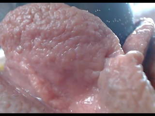 Vibed Pink Pussy Toy Fucked up Close POV, dirty video 3d